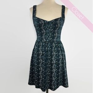 BeBop Blue Floral Dress w/Pockets